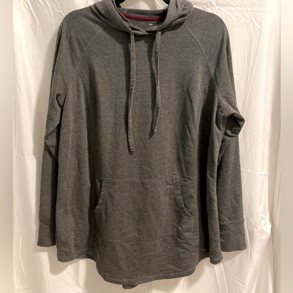 Torrid size 1 grey pull over active hoodie